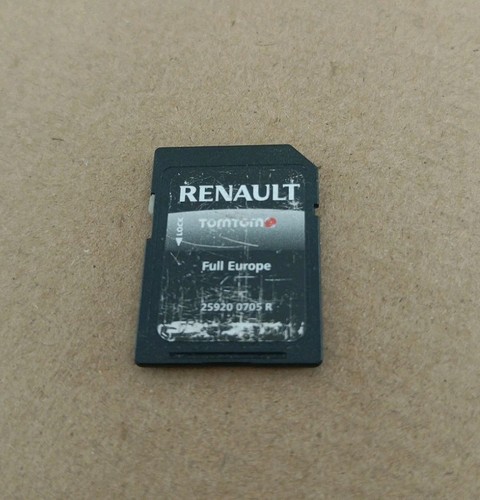 Renault sat nav card - nav,