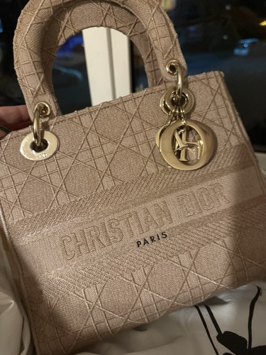 Dior lady lite embroidered - dior,