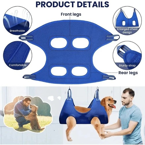 Pet grooming hammock dog - grooming,