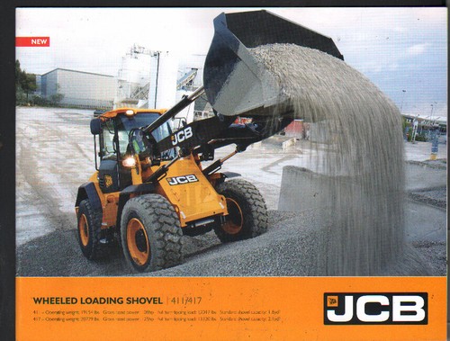 Jcb 411 and - jcb, wheeled