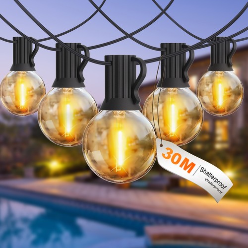 100ft outdoor string - outdoor, light