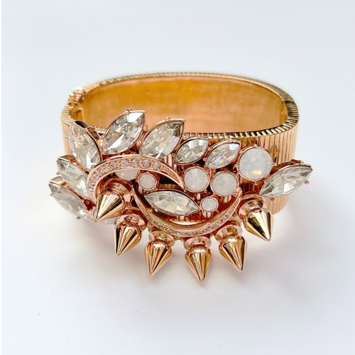 Chunky mawi crystal bangle - mawi,