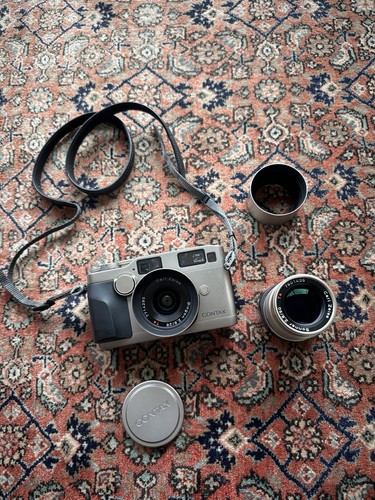 Contax film camera with - contax,