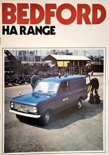 Bedford HA Van Brochure 1974