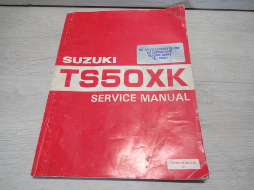 Suzuki service manual - service,