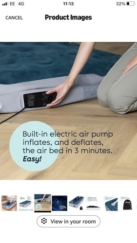 Inflatable single bed - inflatable,