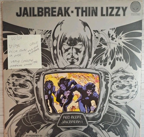 Thin lizzy jailbreak vinyl - lizzy,