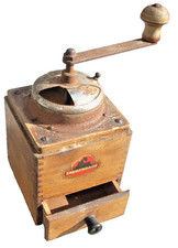 VINTAGE BELGIAN COFFEE MILL /