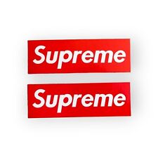 2x Supreme Small Mini Box Logo