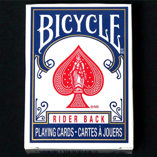 Mini bicycle cards - cards, (blue)