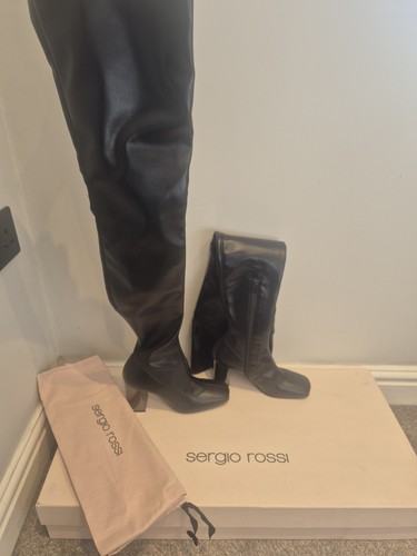 Sergio rossi thigh high - sergio,