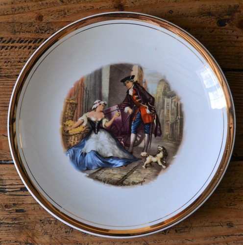 Liverpool road pottery plate - road,