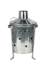 Ambassador Mini Galvanised Garden Incinerator AGIM1