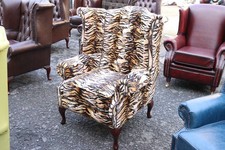 Velvet Animal Tiger Print