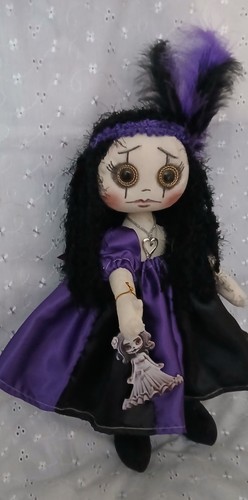 Hand made gothic doll - "15,