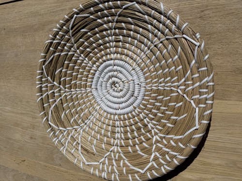 Woven boho wall - boho, decor