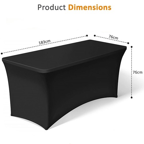 6ft rectangular stretch tight - stretch,