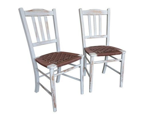Pair antique distressed - pair, of