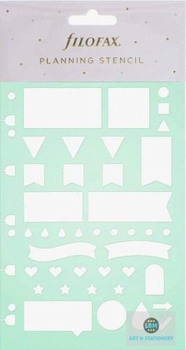Filofax planning stencil - planning,