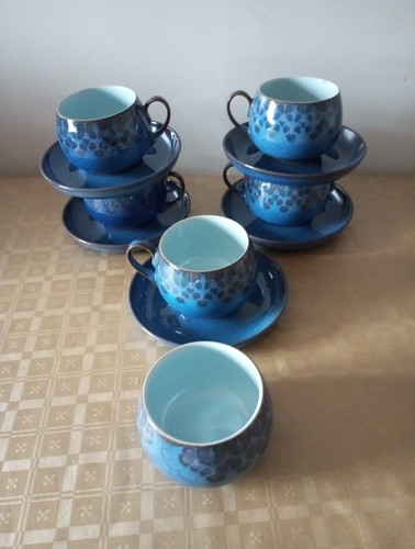 Pairs denby midnight cups - pairs,