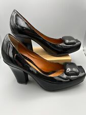 Clarks Ladies Black Court Shoes, Daily Bread, Black Pat, UK 6, EUR 39.5