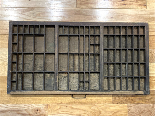 Antique large wood printer - antique,