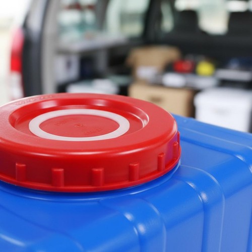 Horizontal water container - water,