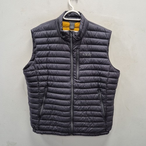 Rab mens microlight - down, grey