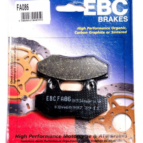 Fa086 ebc premium - ebc, pads