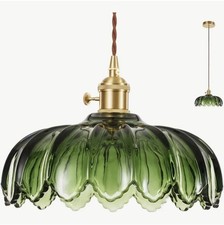 Modern Vintage Glass Pendant