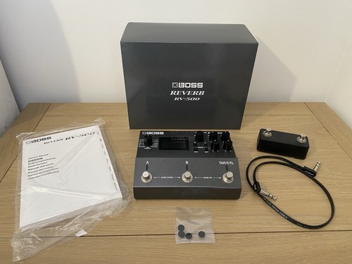 Boss 500 reverb effects - rv-500,