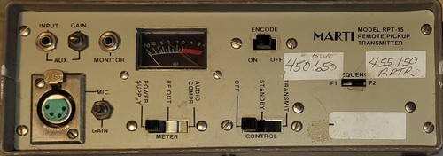 Marti rpt 15 remote - marti, &