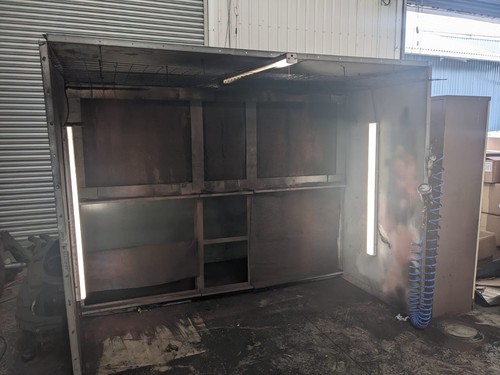 Paint booth spray - paint,