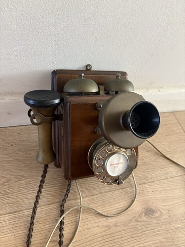 Vintage wooden rotary - vintage.,