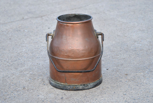 Vintage old copper - old, coppered