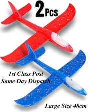 2x Plane Kids Gift Foam Glider