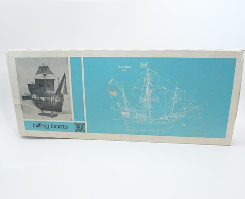 Vintage billing boats santa - billing,