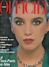 VTG L'OFFICIEL 1979 ISABELLE ADJANI FURS PELZE JERRY HALL SOPHIA LOREN BEAUTY