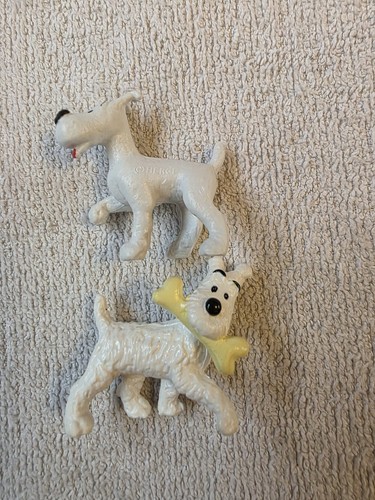 Pair vintage herge tintin - pair,