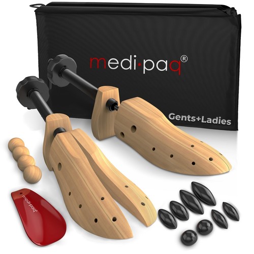 Shoe trees wood stretchers - wood, x2