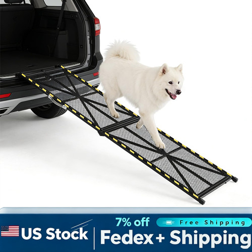 Folding pet ramp - folding, cars