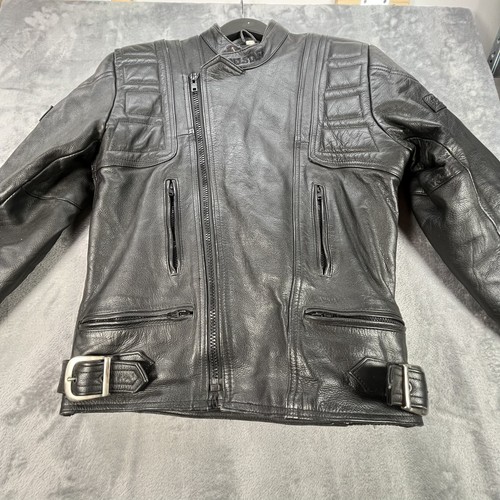 Belstaff black leather - belstaff,