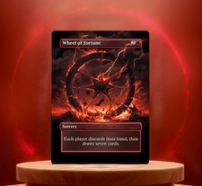 Wheel of Fortune Custom made Proxy game card