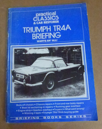 Triumph tr4a briefing - triumph,