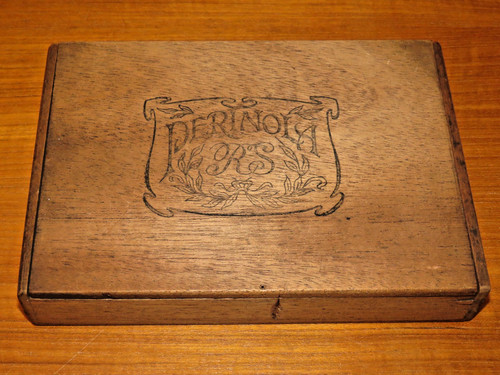 Vintage wooden cigar cigarette - wooden,