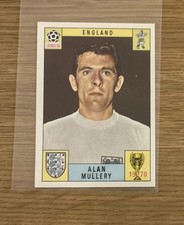 Alan Mullery Panini World Cup