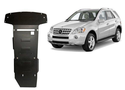 Steel skid plate sump guard - skid,