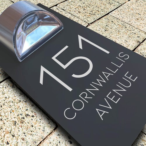 Custom house number plaques - custom,