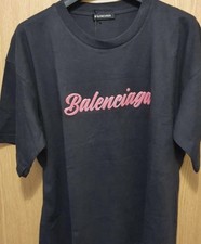 Balenciaga Black T-Shirt Unisex Size Medium Oversized Fit