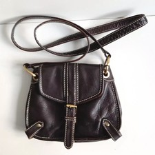 🔥Lloyd Baker Vintage Soft Real Leather Women Cross Body Bag Brown 22/18/5 Cm